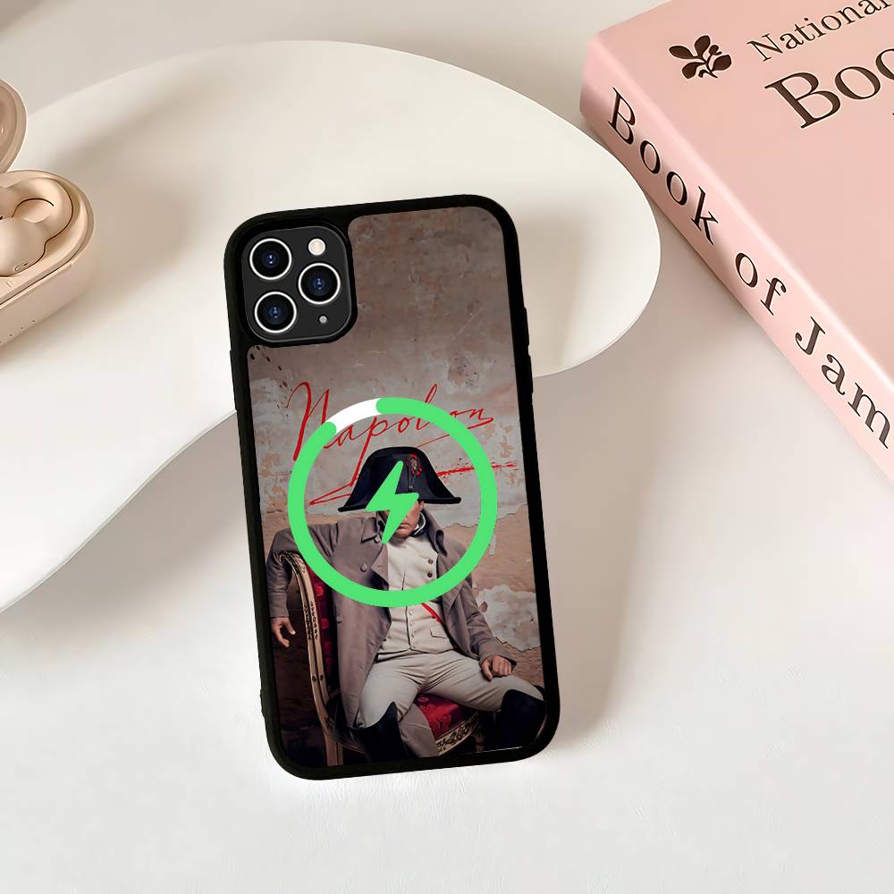 

Napoleon Bonaparte For Magsafe Case For IPhone 17 16 Pro Max 15 14 Plus 13 12 11 Wireless Charging Phone Cover iPhone 12 pro