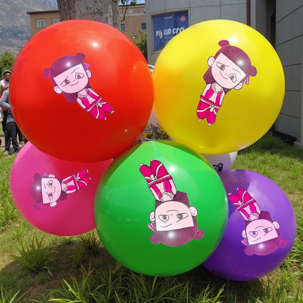 36-Inch Thickened Latex Round Macaron Balloon for Birthday Party Decoration