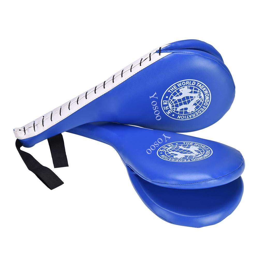Double Hand Boxing Punching Mitts for Muay and Martial Arts Relieves Enjoy the Sound of Clean One Pair for Right and Left Mitts, Mitts, Kickboxing,