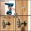 8/12 Vintage Cabinet Handles with Screws, Drawer Handles, Decorative Knobs, Detailed Engraving, Cabinet Knobs and Handles