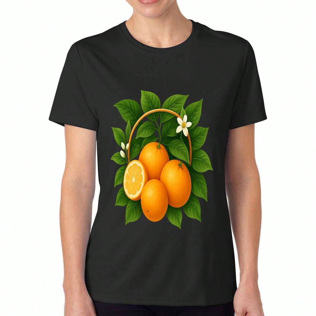 T-shirt da Donna in Cotone Observing Talent, Stampa di Qualità in Cotone Premium, Resistente, Moda Casual. T-shirt Grafica "Guardare le Nuvole è il Mio Talento", Comoda An