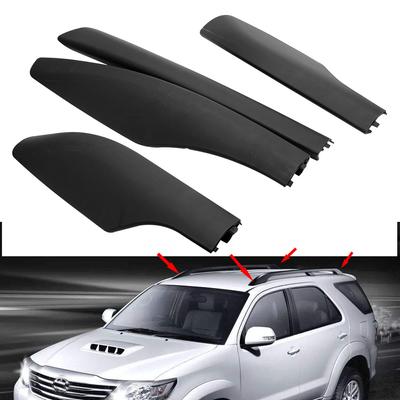 Náhradní příslušenství do auta Střešní nosič Lišta Koncový kryt Kryt skořepiny 4ks Pro Toyota Fortuner AN50 AN60 Hilux SW4 2004 -2013 2014 2015