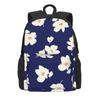 White Daisies Backpack Cute Flowers Print College Backpacks Girl Custom Breathable School Bags Leisure Rucksack