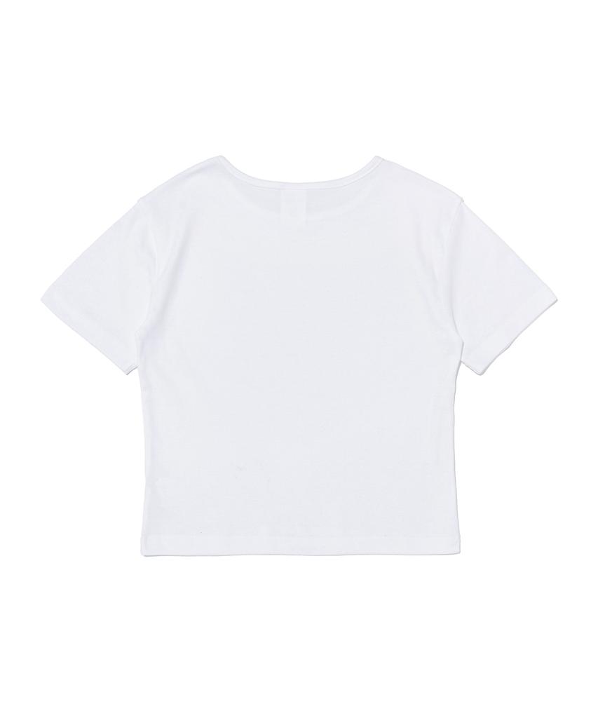 CARGOBROS FOR WOMAN Cargo Street Logo Short Sleeve T-Shirt (White)