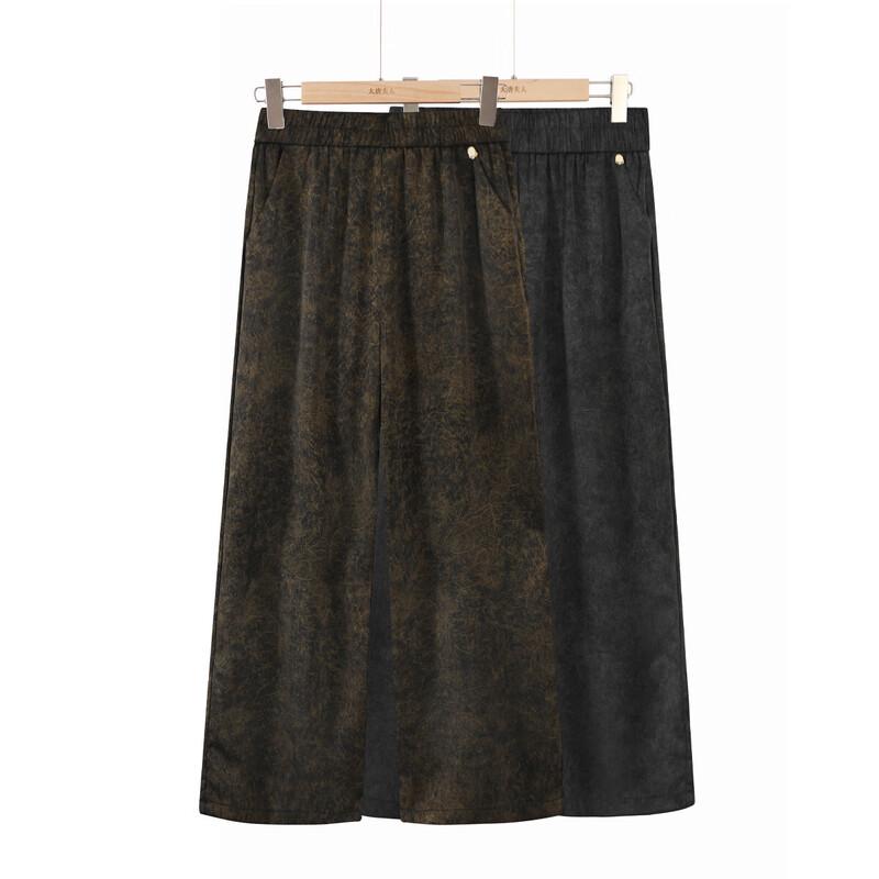 

Elderly Women s Loose Elastic Waist Casual Pants 2XL (105-115 jin)