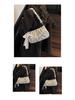 Pearl Temperament Women's Ruched Cloud Shoulder Bag - Spring 2025 Fashion