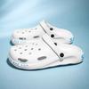 Hole Shoes Men'S Cool Slippers Non-Slip Soft Sole Couple Beach Shoes Casual Sandals Outdoor Slippers Men'S Outer Wear