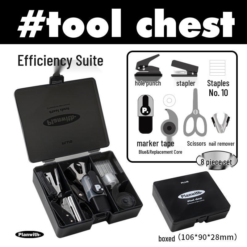 

RosyPosy Planwith Ящик для инструментов: Эффективный и удобный офисный набор дыроколов