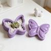 Creative Bowknot Aromatherapy Candle Mold 3D Butterfly Storage Tray Plaster Mold Handmade DIY Resin Mold Home Decor