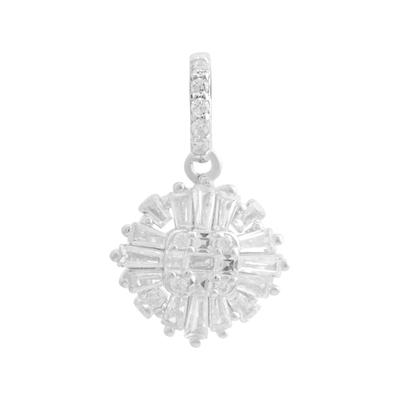 Silver Pendant with Cubic Zirkonia (2192626)