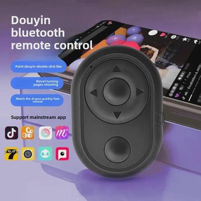 Multifunkční dálkové ovládání pro selfie s Bluetooth pro video a otáčení stránek
