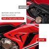 For CBR 650R 2023 CBR650 R 2019-2023 CBR650R Seat Side Fairing Body Filling Injection Frame Spoilers Side Cowl Cover Panel