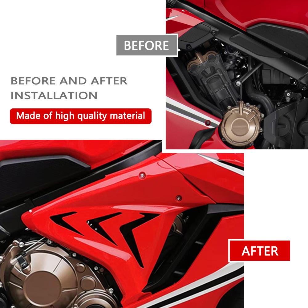 For CBR 650R 2023 CBR650 R 2019-2023 CBR650R Seat Side Fairing Body Filling Injection Frame Spoilers Side Cowl Cover Panel