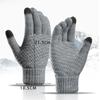 Women's Men's Warm Winter Touch Screen Gloves Stretch Knitted Mittens Full Finger Guantánamo Women's Crochet Gloves