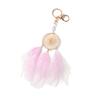 Feather Dream Catcher Charm Keychains Fashion Pendant Car Keyring Backpack Decoration Fashion Jewelry for Women Girls