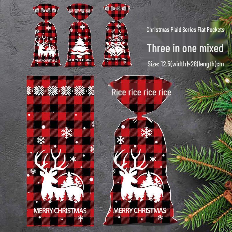 Süßigkeiten Keks Weihnachtsmann & Schneemann Geschenktüte 2024