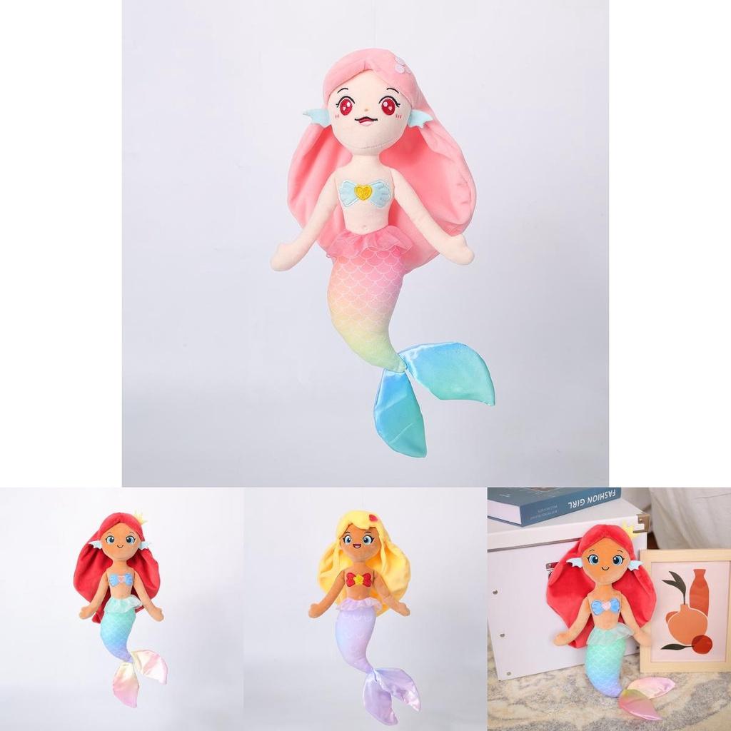 Adorable Mermaid Plush Toy From The Ocean Series By Jili Soft And Fluffy!