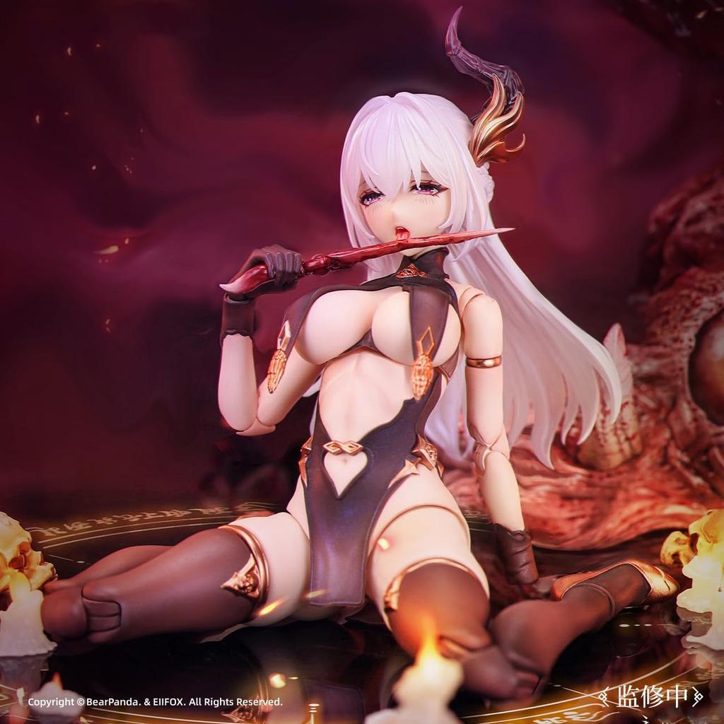 Hua Xia God Demon Series scale PVC ABS painted finished figure "Painted Skin" 1/12 &