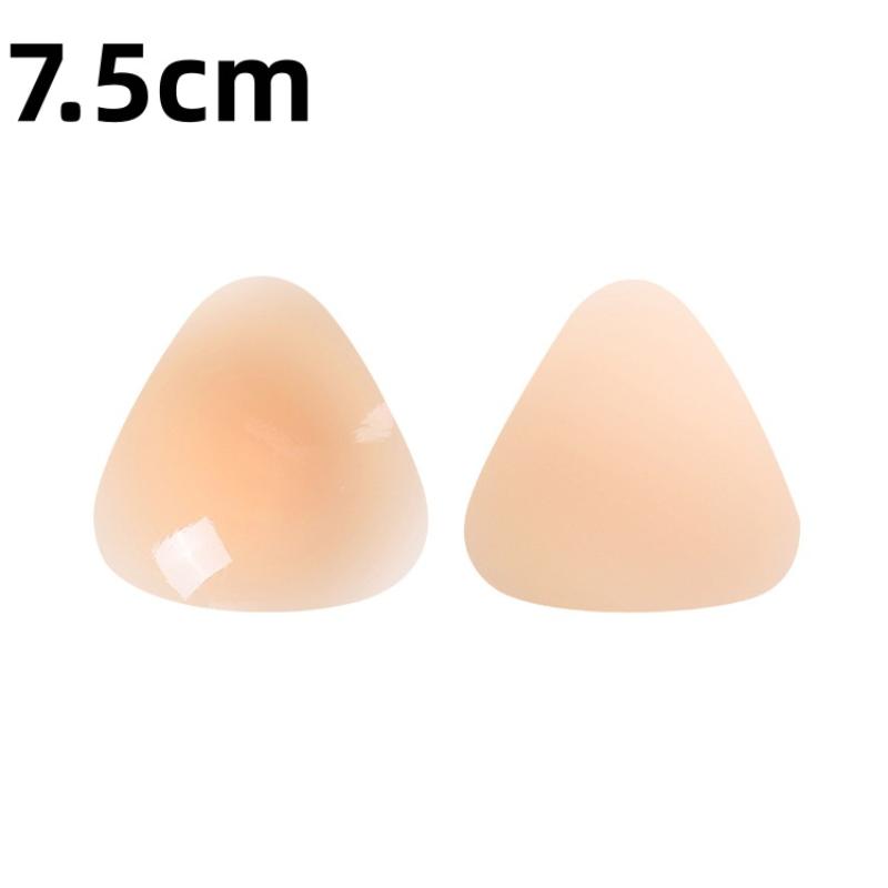 1Pair Chest Pads Bikini Set Push Up Padded Swimsuit Women Swimwear Silicone Breathable Bra Pad Nipple Cover
