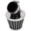 35mm Go Kart Bent Rubber Tube Air Filter Cleaner for 50cc 70cc 110cc  35mm Bent