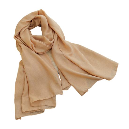 Kvinner Sommerskjerf Stort Langt Lett Strandgaze Sjal Wrap Ensfarget Tynt Langt Sjal Daglig slitasje