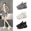 Dad Shoes Women's Autumn Breathable Versatile Dad Shoes Student Sports Casual Shoes Double Net