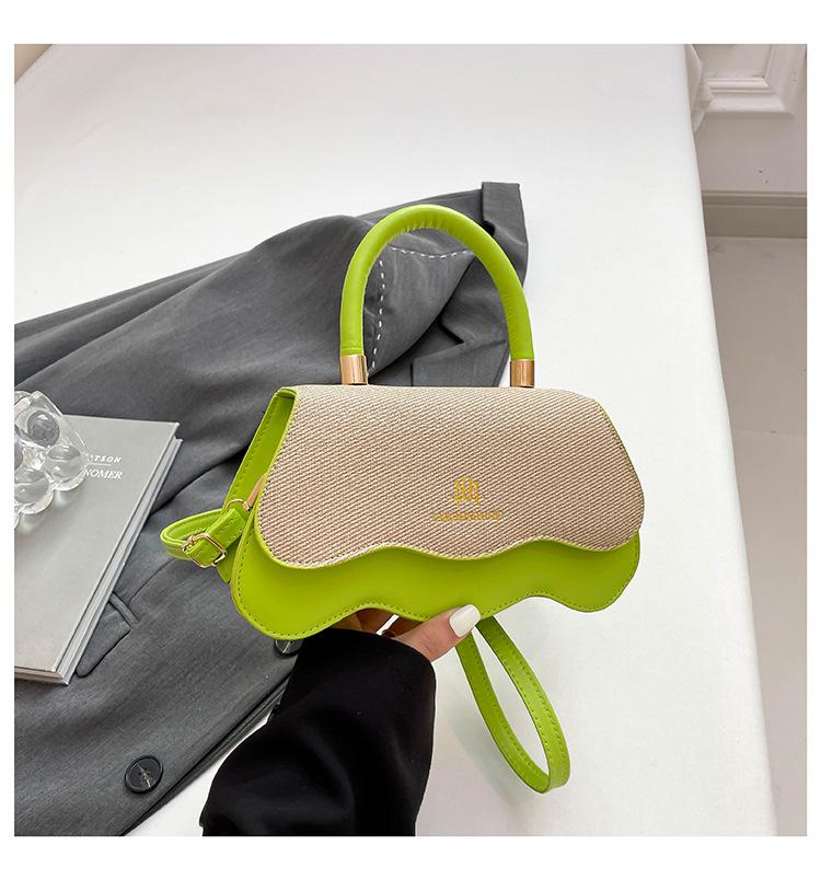 Lässiger Trend frisch große Kapazität Farbabstimmung 2025 Sommer neue Mode lässig beliebt Messenger kleine quadratische Tasche