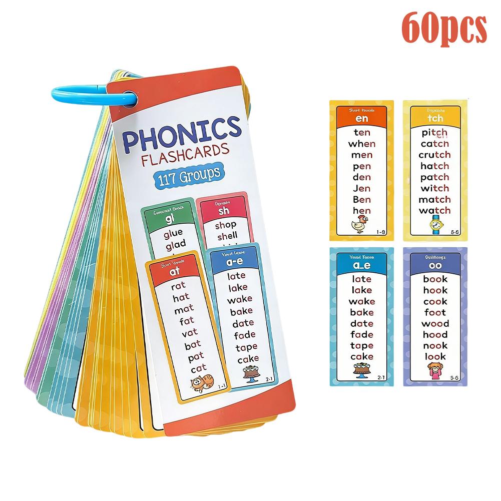 

Natural Phonics Beginner Pronunciation Practice Memory Card (for Ages 3 And Above) To Assist Early Childhood Education Card