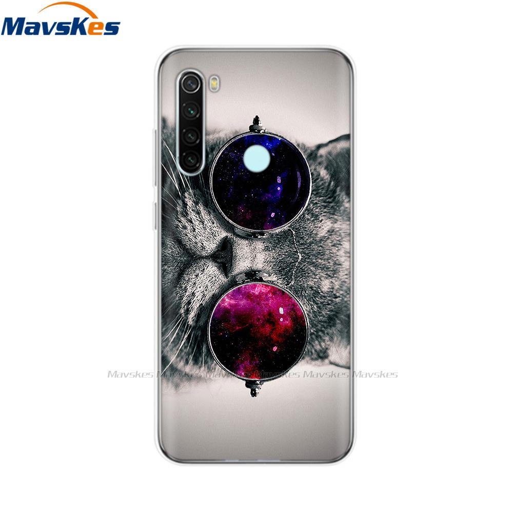 Phone Case for Xiaomi Redmi Note 8T Case 6.3" Silicon Soft TPU Back Cover for Redmi Note 8 8T Note8 Pro Case Protect Shell Coque