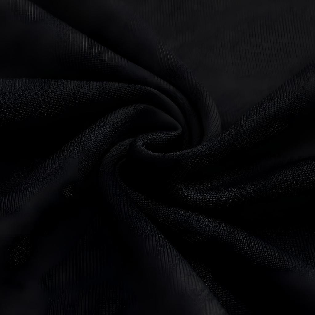 Li Ning Badminton Series Full Print V-Neck Pullover Comfortable Versatile Breathable Short Sleeve Badminton Shirt Unisex tops Black AAYU223-1