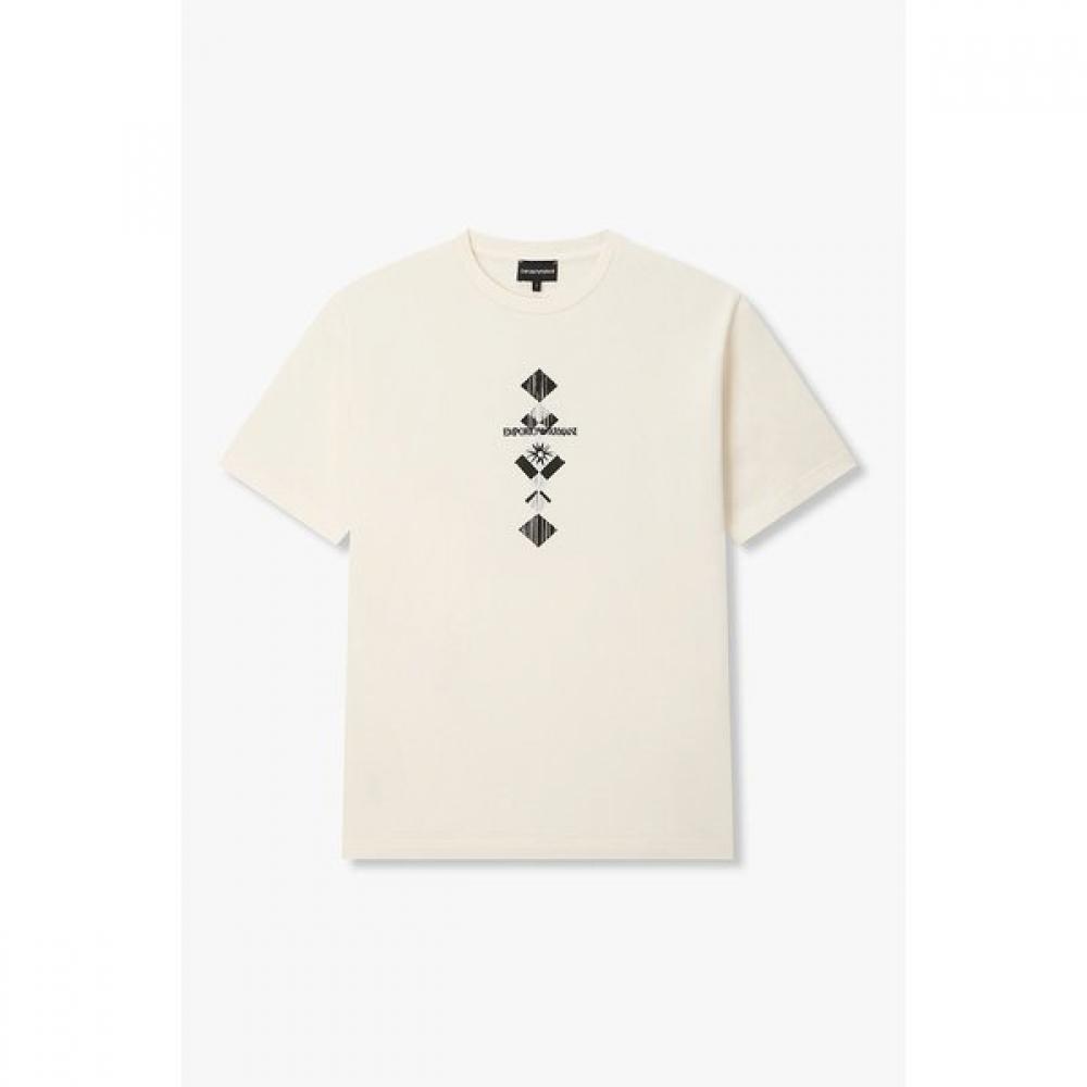 Emporio Armani Men Diamond Logo T shirT A516126072 S