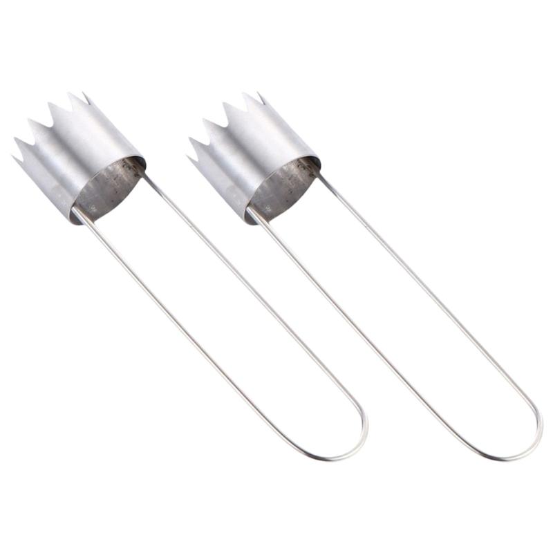 

2 Piece Multipurpose Kitchen Corer For Fruits Vegetables Easy Cores Removal And Stuffing Preparation for Home Cooking 1