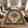 Classic Persian Style Antiskid Living Room Carpet Decoration Bedroom Bedside Washable Rug Large Area Lint-free Luxury Floor Mats
