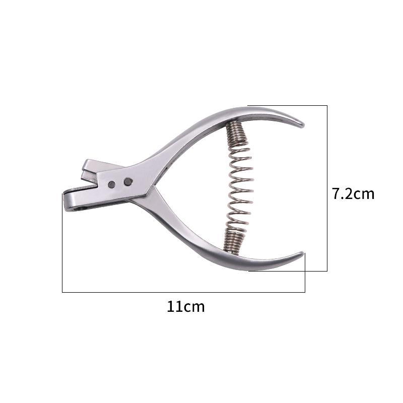 Diy oțel model pentru gaură clește de cusut Clești deschidere croitori croi țesătură marcator de poanson în formă de U clește de perforat