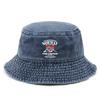 No Way Unisex Retro Bucket Hat  Adjustable Buckle Design Dark Color Version  Outdoor Travel Hat Suitable for Hiking Beach An