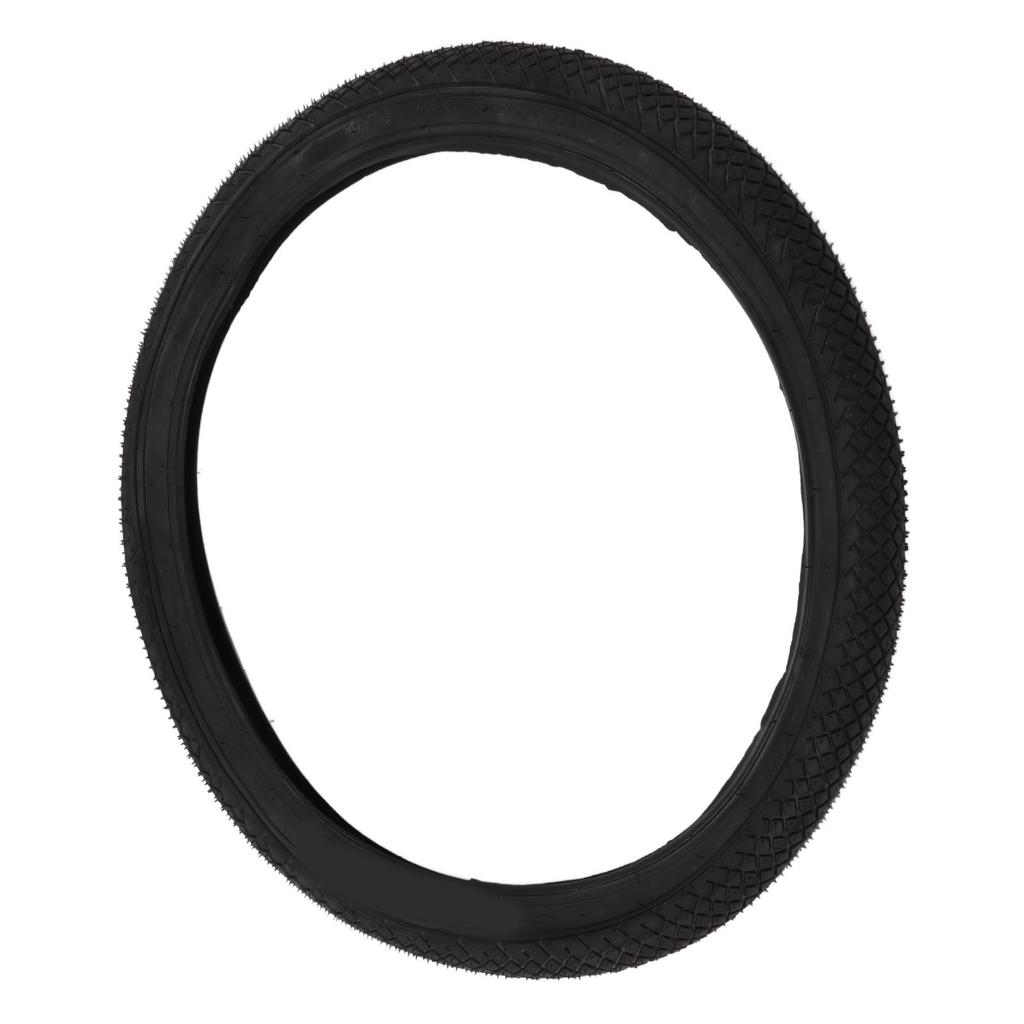 Kid Thick Non Slip Rubber Tyre Children"s Bicycle Checkered Pattern Tire Parts Accessories20x2.125