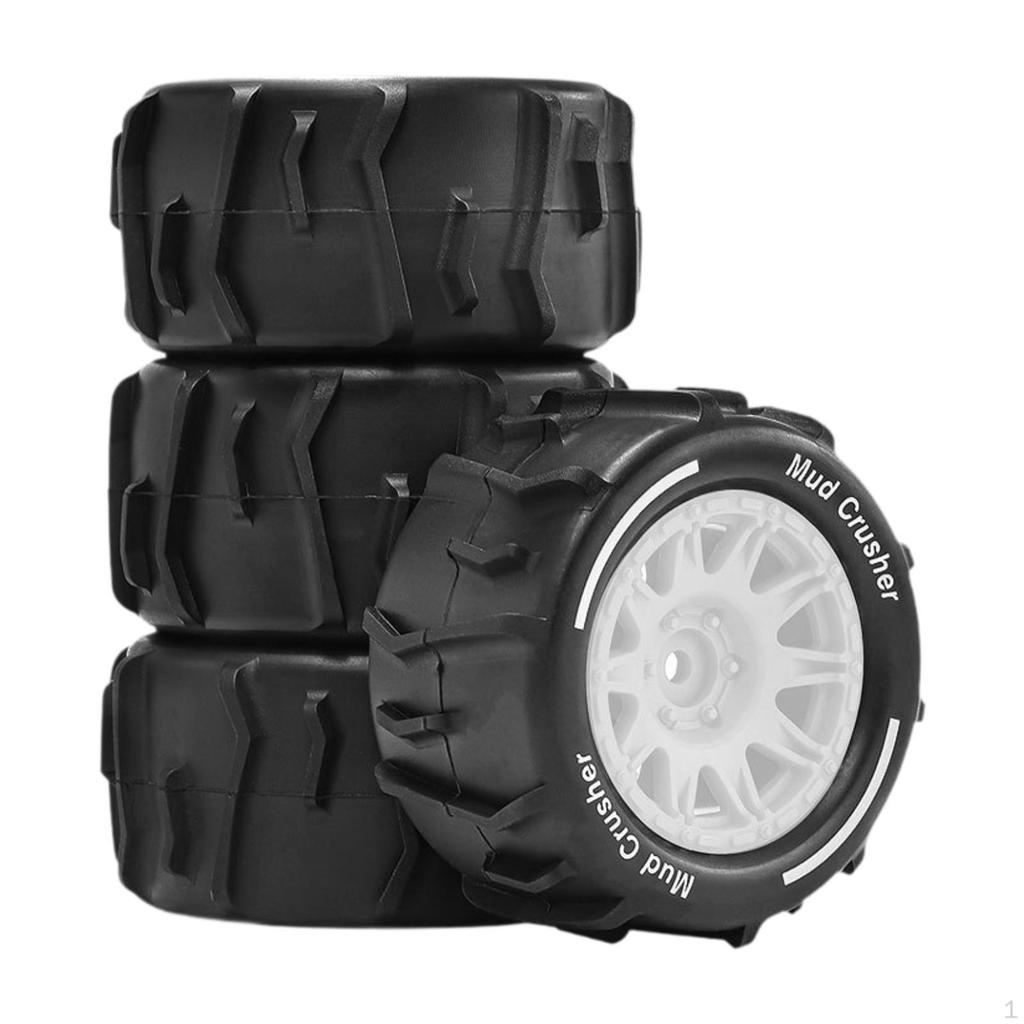 1/18 RC Car Tires Wheels Remote Control Sand Tire Easily Install