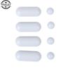4 Piezas Junta Antideslizante Cojín para Asiento de Inodoro Funda Parachoques Kit Elevador de Baño Accesorios para Tapa de Inodoro Cojín Amortiguador