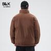 Baleno S&K Amerikanischer Stil Minimalistische Herren-Baumwolljacke