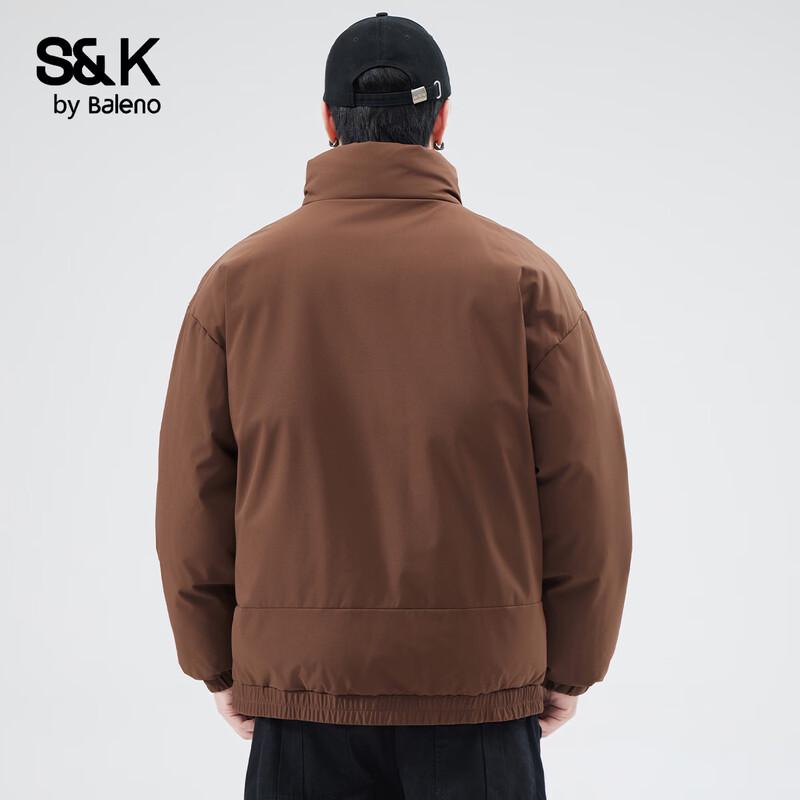 Baleno S&K Amerikanischer Stil Minimalistische Herren-Baumwolljacke