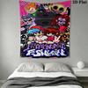 Friday Night Funkin' Pattern Home Decor Tapestry, Wall Hanging, Decorative RV Wall Cloth.XGT0914585