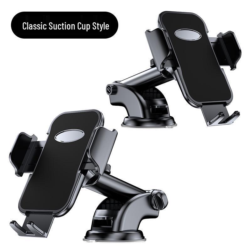 Universal Car Phone Holder with Suction Cup and Air Vent Mount