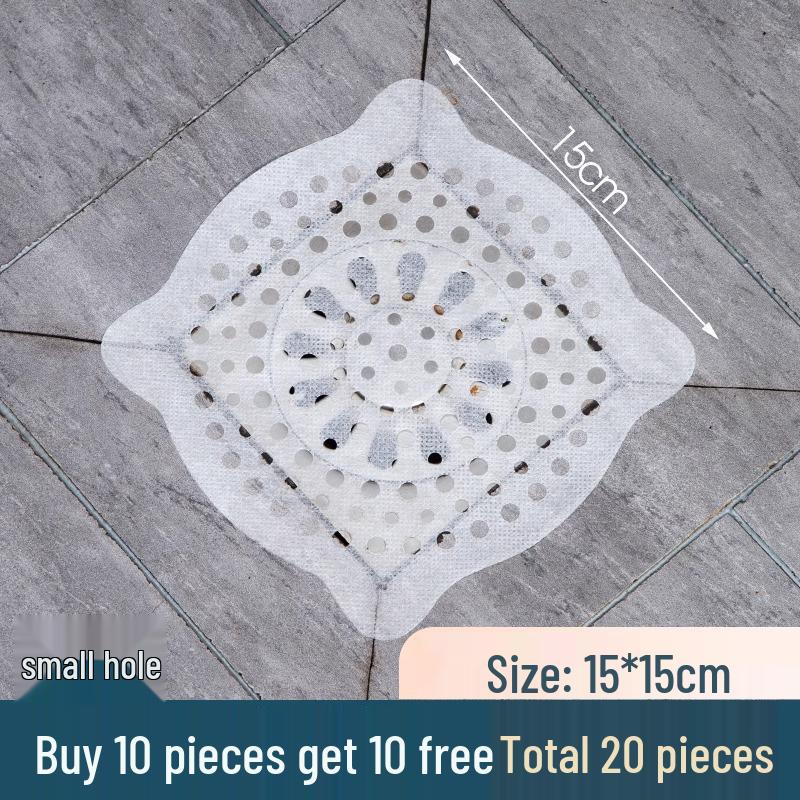 Disposable Bathroom Drain Hair Filter Sticker