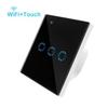 Micro-Link Smart WiFi Touch Switch with Voice Control for Timer Functions, Compatible with Google Assistant and Alexa