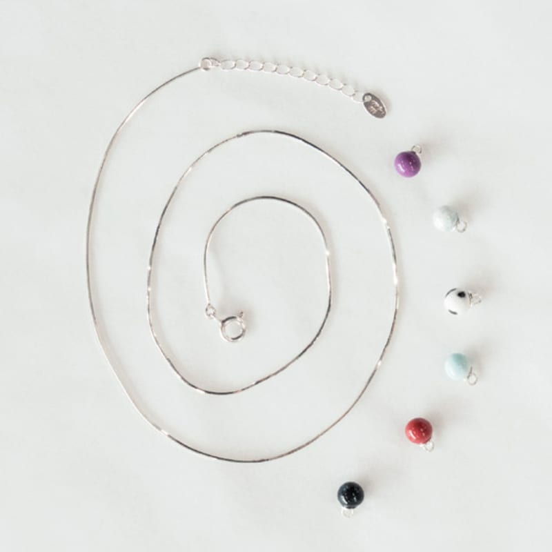 metamic Shine Snake Chain Necklace