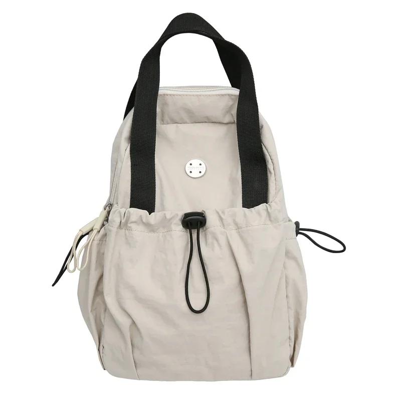 Three uses solid soft zipper chest large capacity portable trendy fashionable leisure sports shoulder bags for women