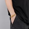 Men's Trendy Titanium Steel Bracelet: Simple Japanese & Korean Watch Band Style