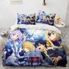 3D Printed Sword Art Online SAO Kirito Asuna Bedding Set for Boys Girls Duvet Cover Twin Queen King Full Single Double Sizes