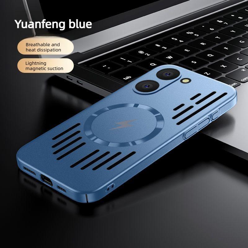 Luxury Ice Feel Heat Dissipation Case For Xiaomi POCO X8 Pro Max X7 F8 Ultra F7 M8 Pro 15T Pro Ultra Thin Magnetic Protect Cover