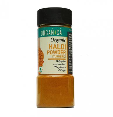 Curcuma moulu (75g), Poudre de curcuma, Organica
